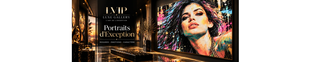 Portraits d'Exception | Art Contemporain – LVIP Luxe Gallery